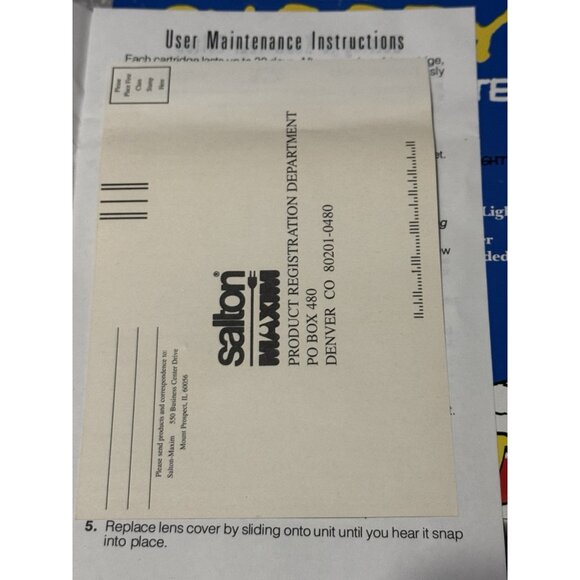 SNOOPY Air Freshener System With Night Light 1995 RETIRED RARE New And Unused! - Picture 10 of 13